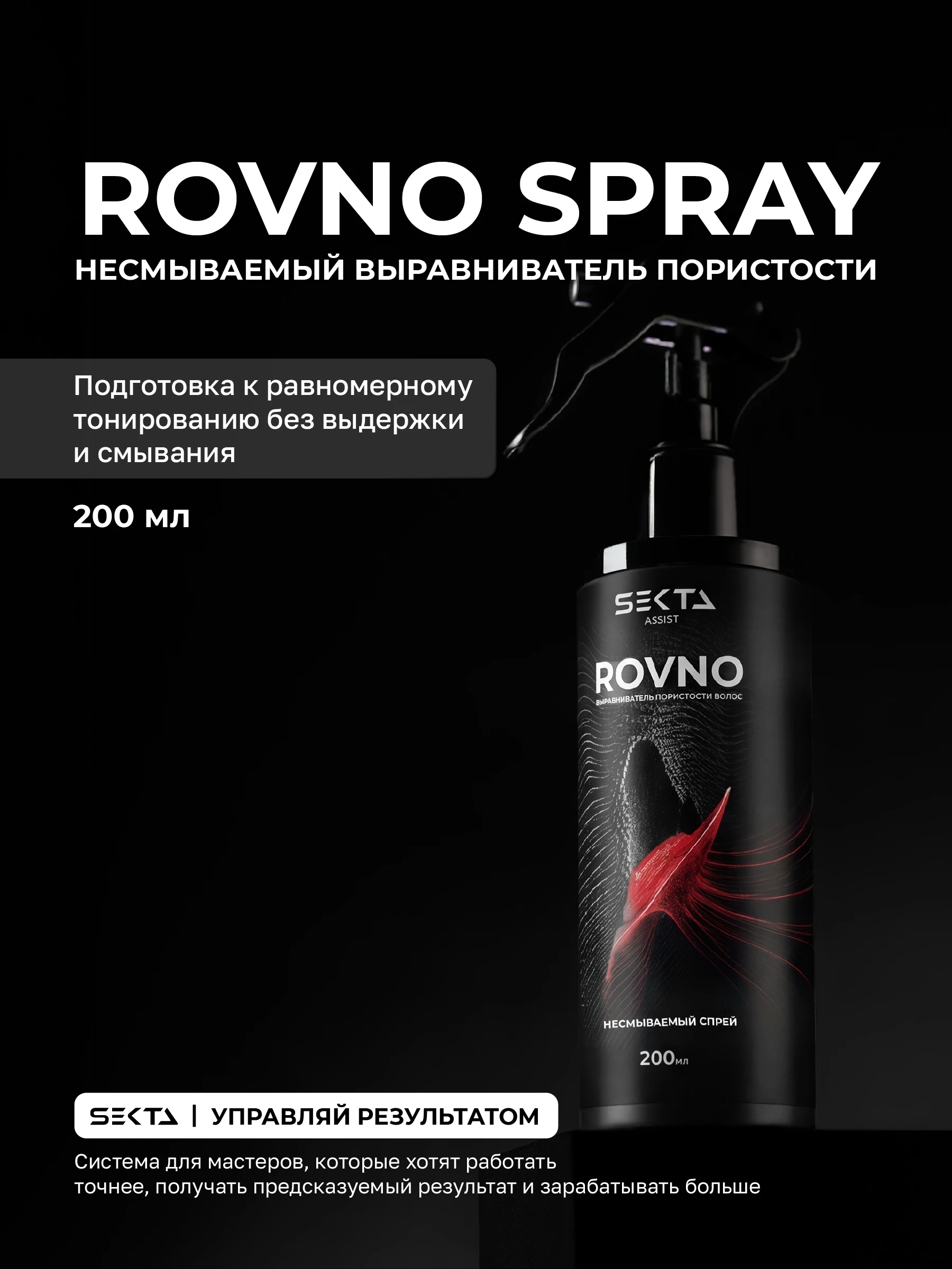 Спрей - выравниватель пористости ROVNO (200 мл)